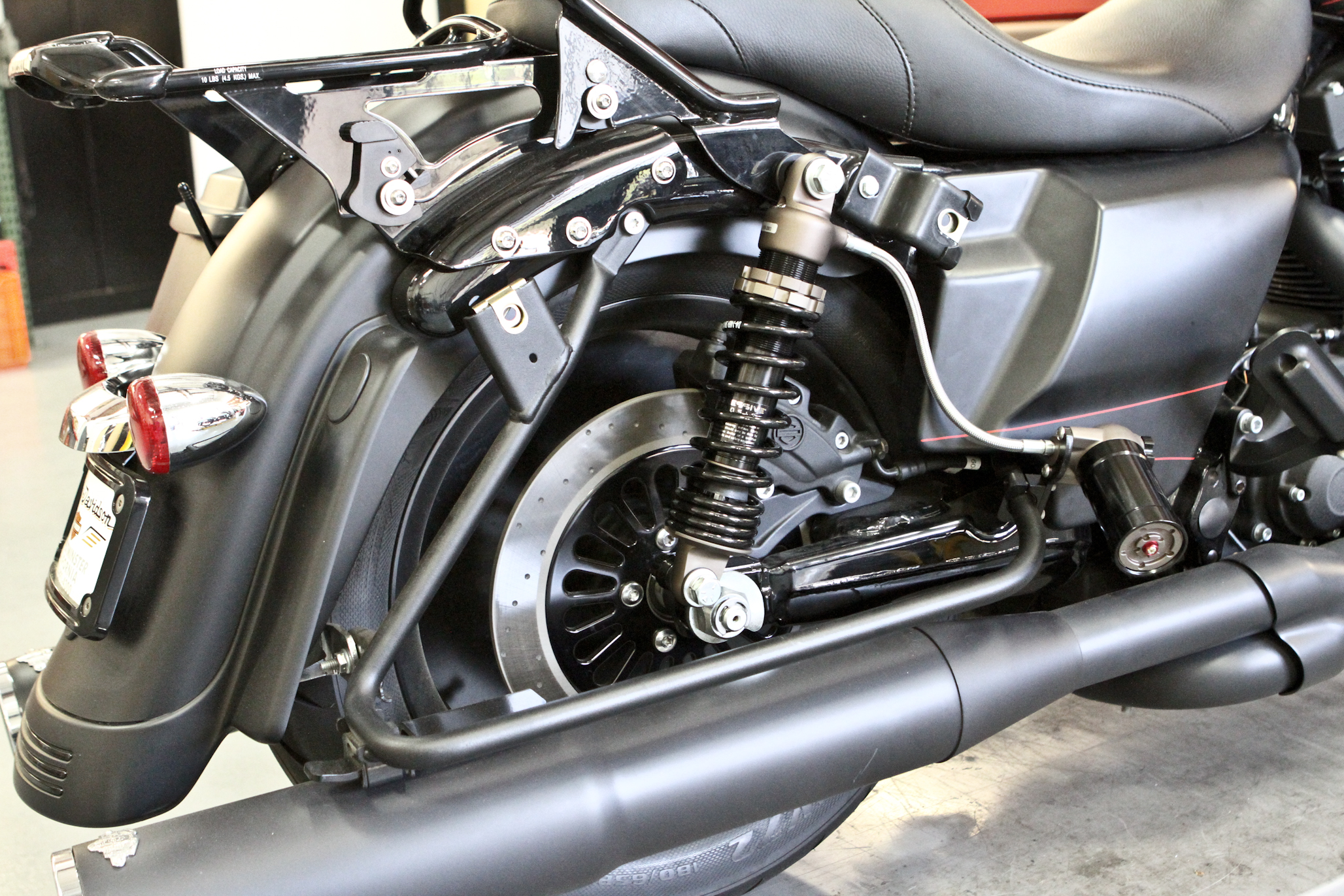 harley touring air shock pressure